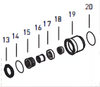 Сальник коробки передач MERCEDES-BENZ GO240-8 0129973347