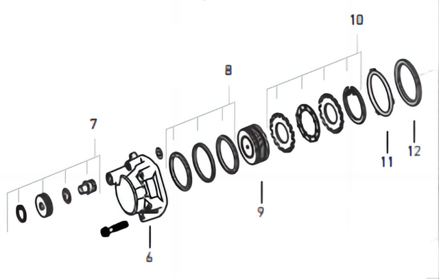 Крышка корпуса коробки передач MERCEDES-BENZ 9472610733 для GO240-8