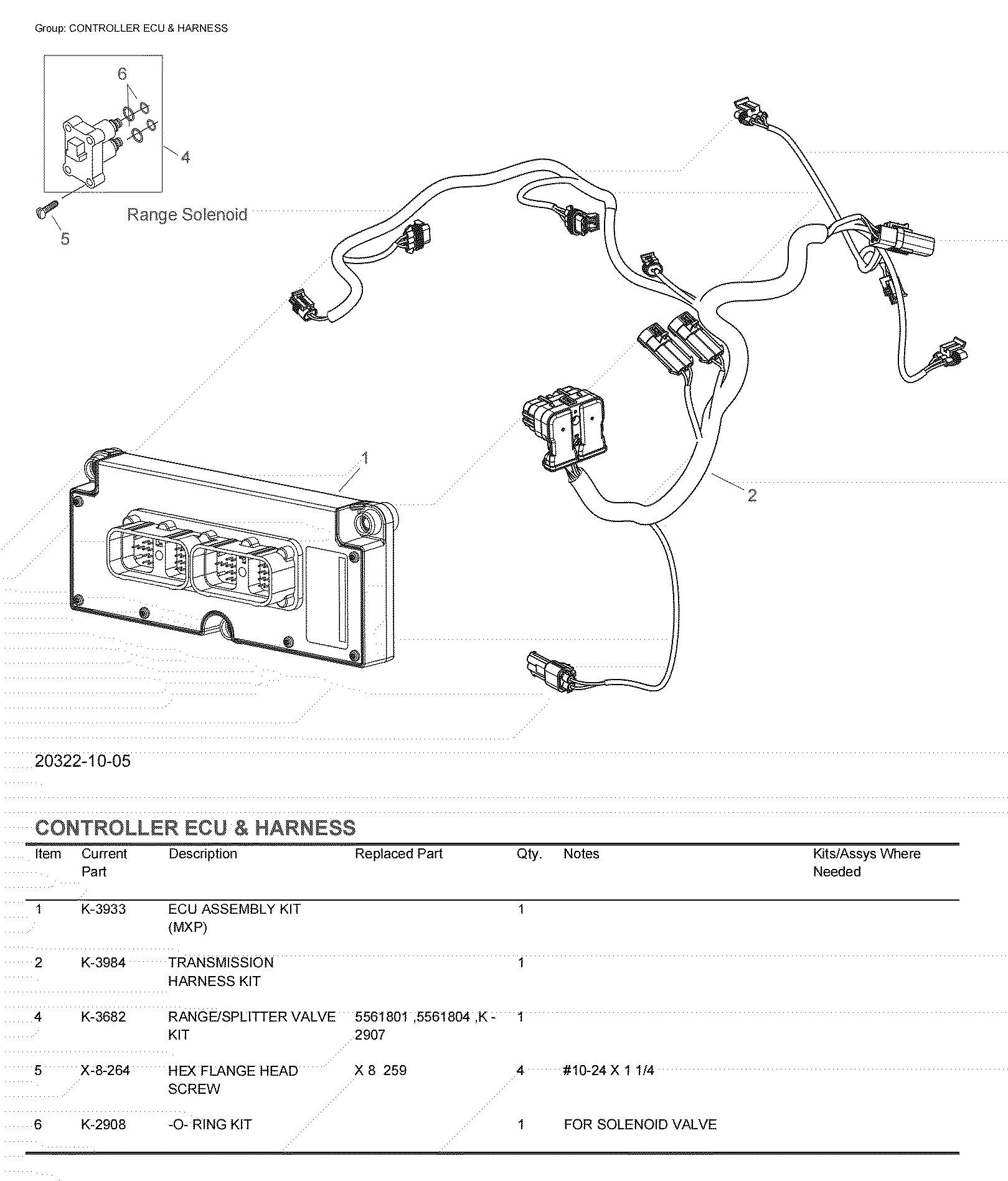 Eaton-Fuller-FO-20E318B-MXP-Запчасти для трансмиссии-Руководство_11