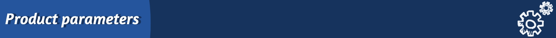 Параметры продукта