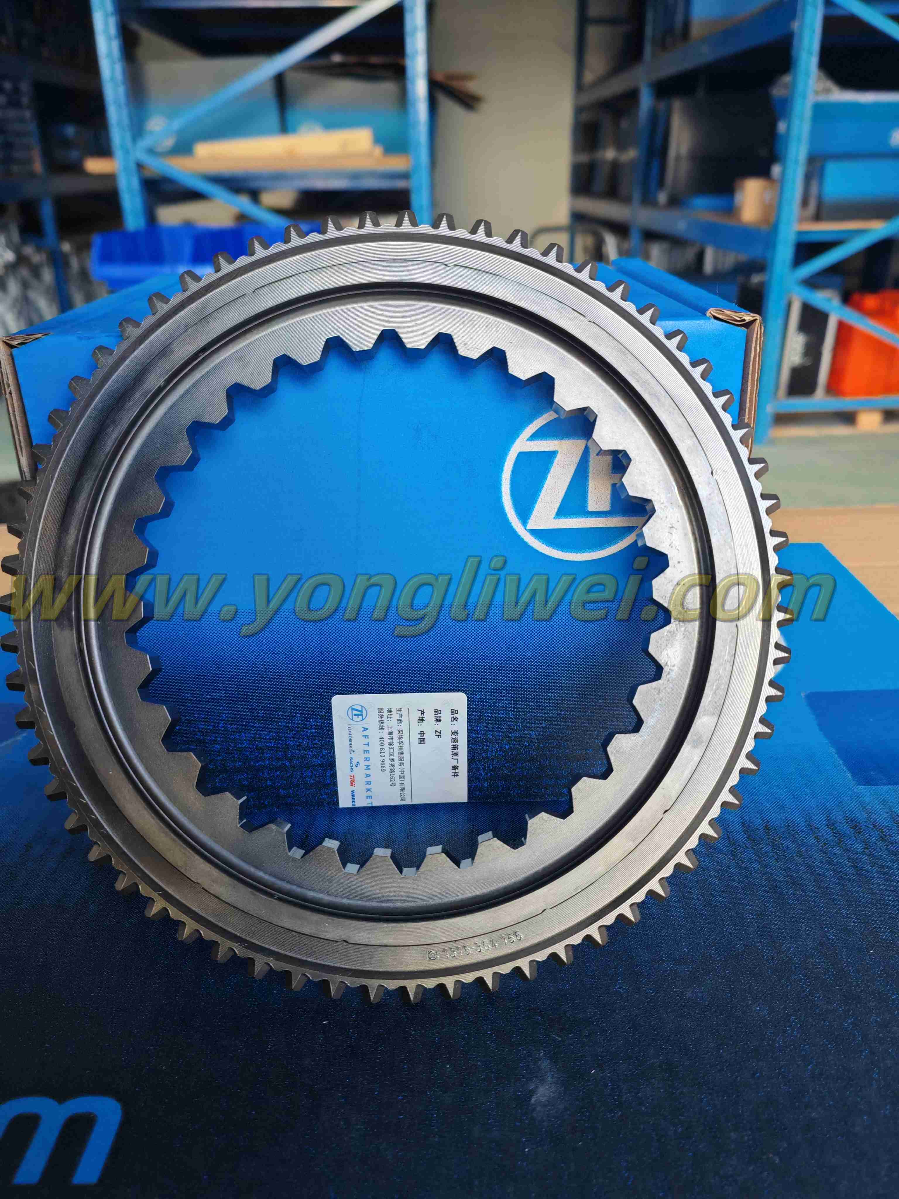 Оригинальная коробка передач ZF16S221 немецкого производства 1316 304 156, конус зубьев синхронизатора.