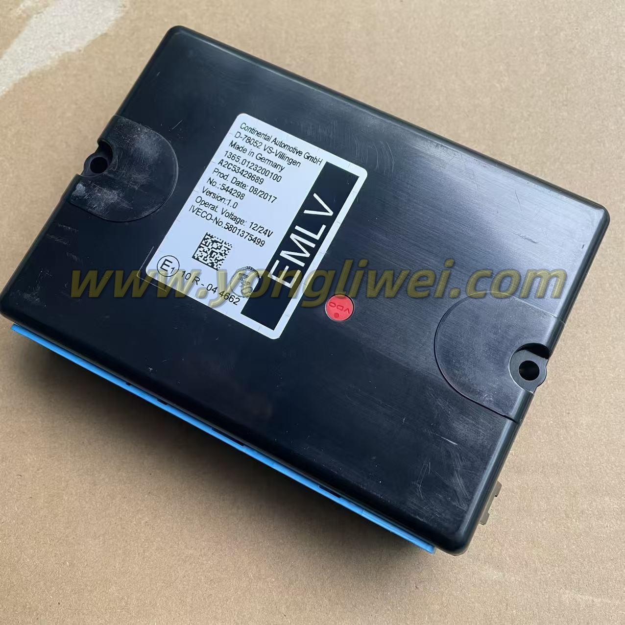 Компьютерная плата модуля блока управления автомобилем Iveco 5801375499