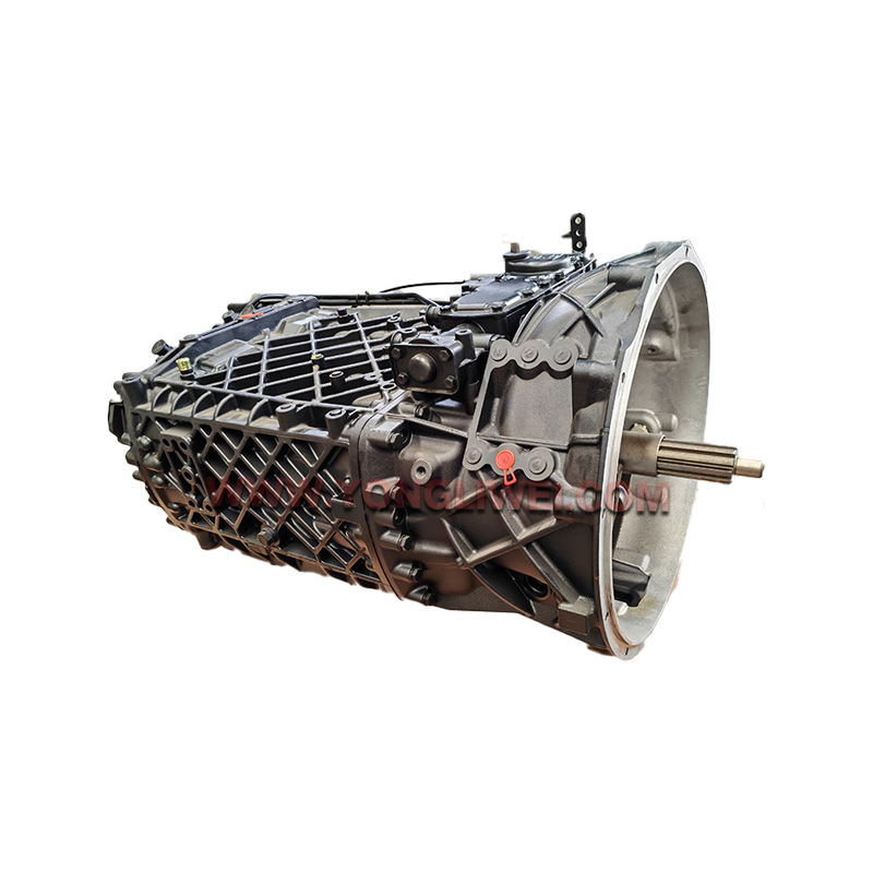 ZF Ecosplit 16S221 Полная 16-ступенчатая механическая коробка передач в сборе