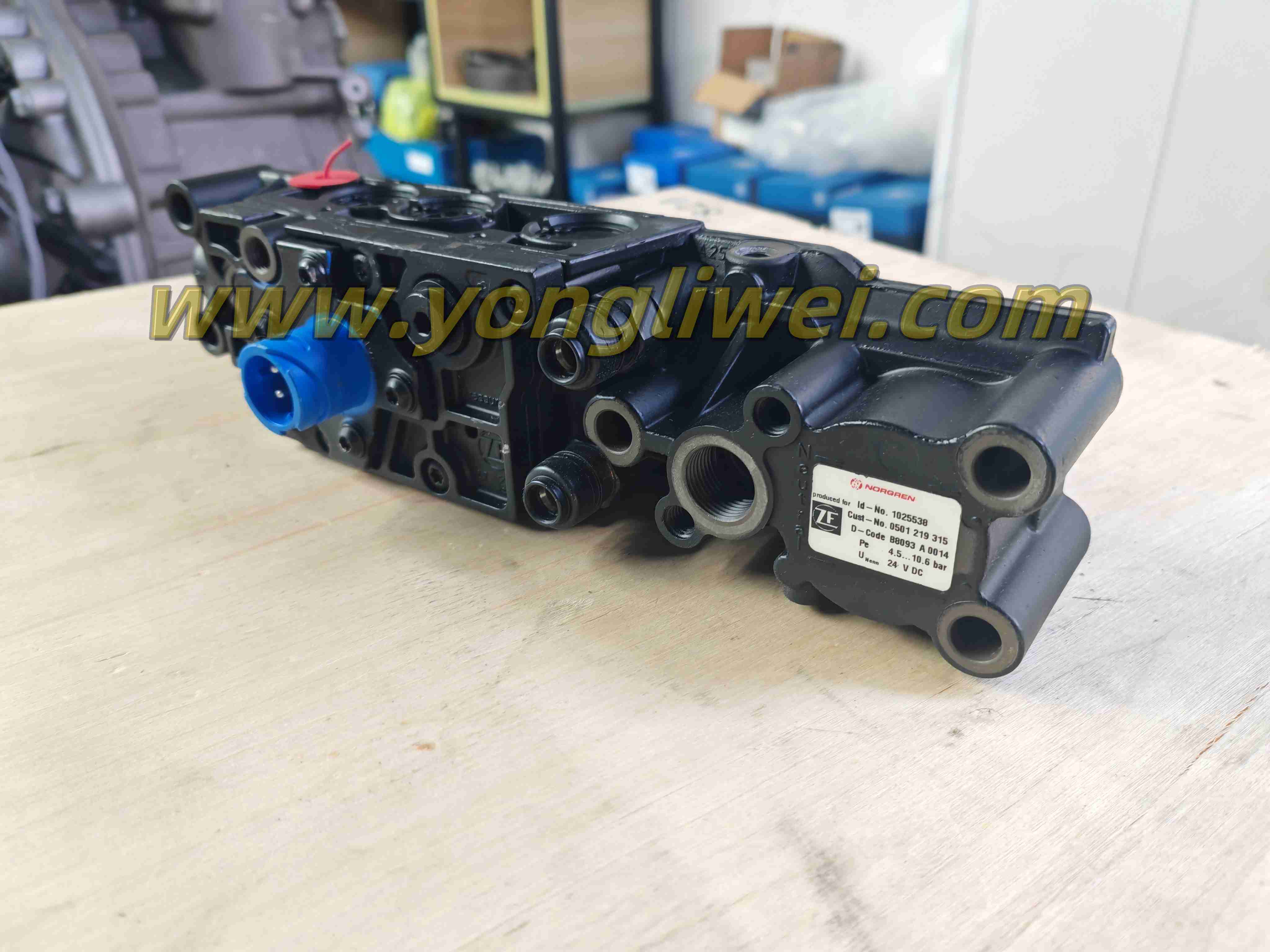 Корпус клапана механизма управления переключением передач 16-ступенчатой ​​коробки передач ZF 0501219315