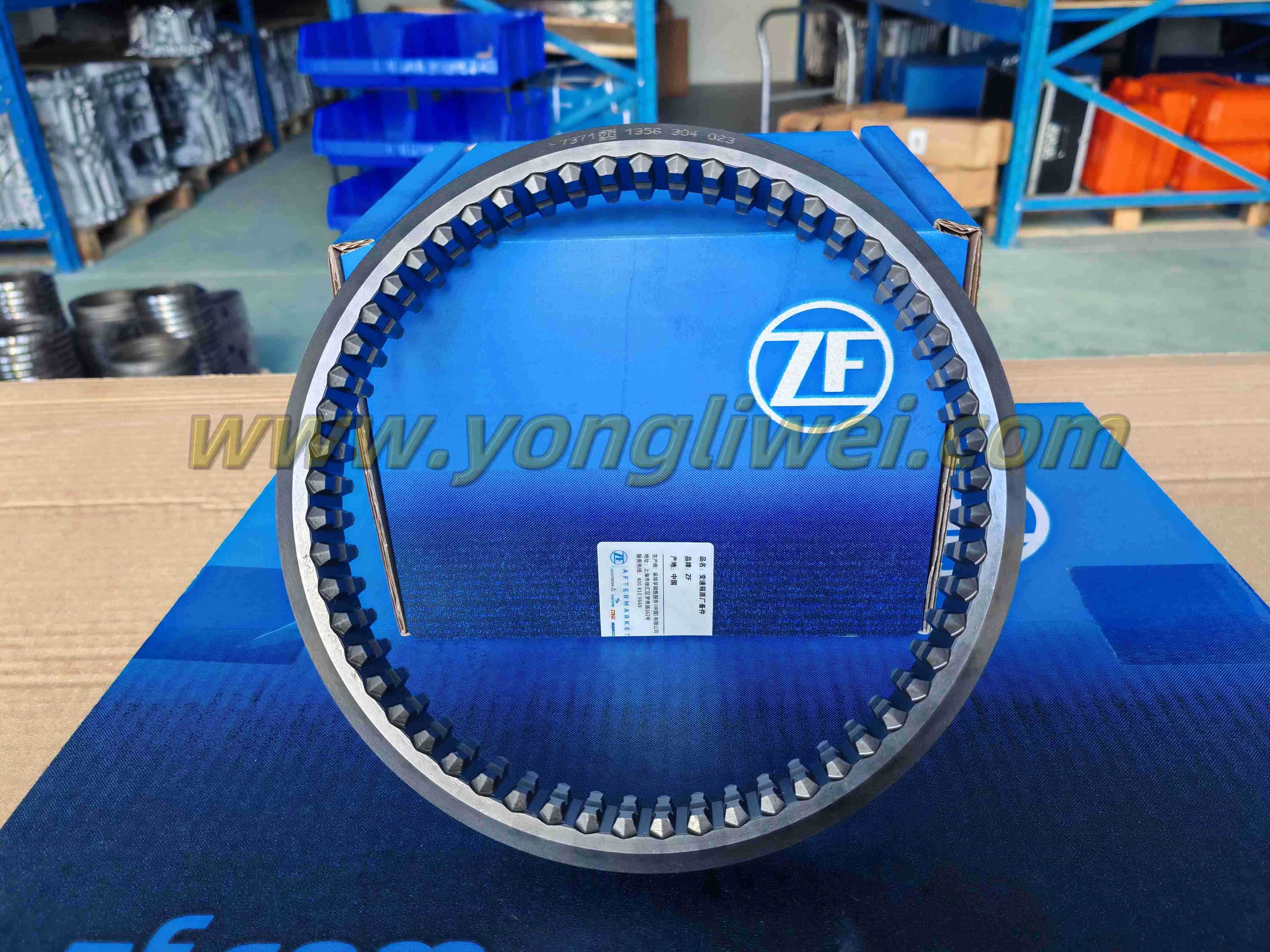 Оригинальный немецкий синхронизатор коробки передач ZF16S221 1356 304 023, втулка шестерни синхронизатора